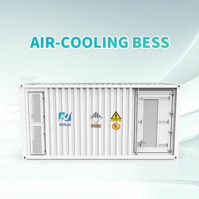 KonJa एयर कूलिंग ESS 40FT 2.58MWh 768Vdc डीप साइकल बैटरी ऊर्जा भंडारण प्रणाली 400Vac कंटेनर बैटरी