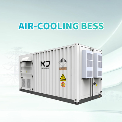 वायु शीतलन 20FT 768Vdc 1.29MWh बैटरी ऊर्जा भंडारण प्रणाली 400Vac कंटेनर BESS